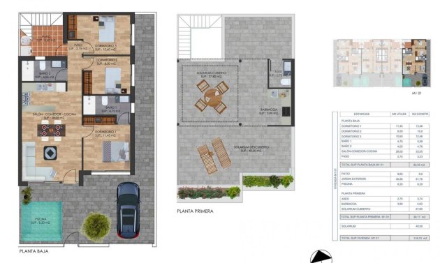 New Build - Townhouse -
Torre Pacheco - Torrepacheco
