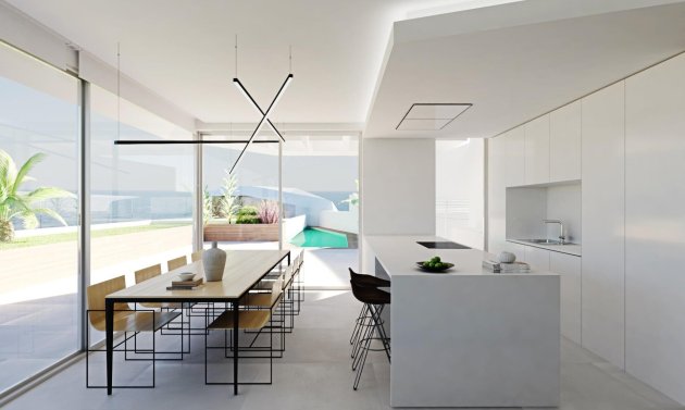 Obra nueva - Villa -
Calpe - Mascarat