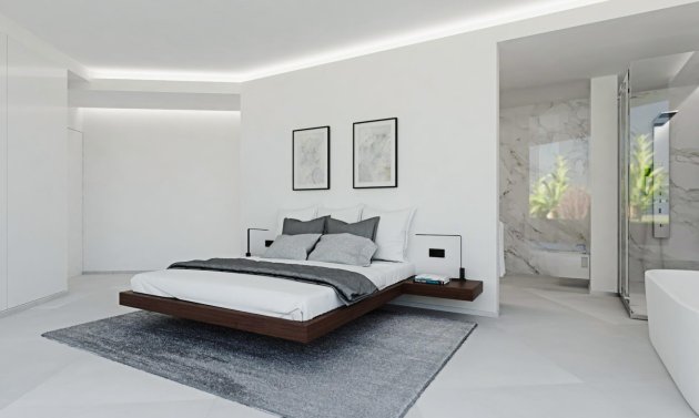 Obra nueva - Villa -
Calpe - Mascarat