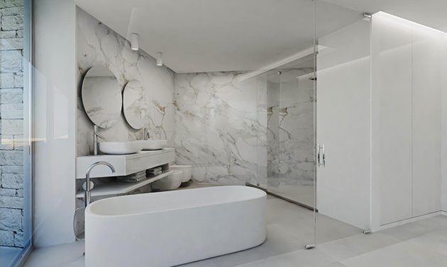 Obra nueva - Villa -
Calpe - Mascarat