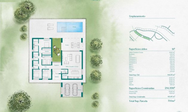 New Build - Villa -
Fuente Alamo - Hacienda del Alamo