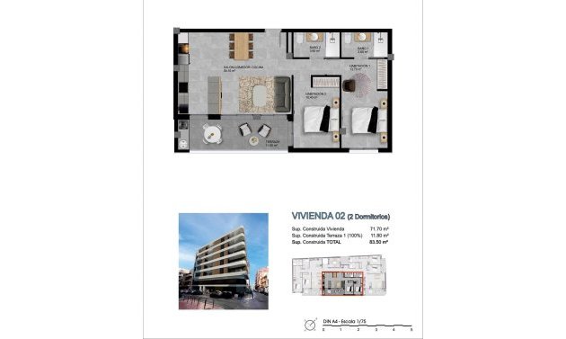 New Build - Penthouse -
Santa Pola - pueblo