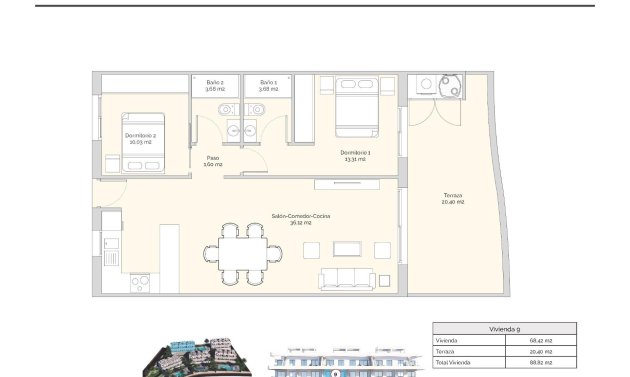 Obra nueva - Apartamento -
Finestrat - Puig Campana Golf