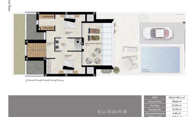New Build - Townhouse -
Dolores - Sector 3