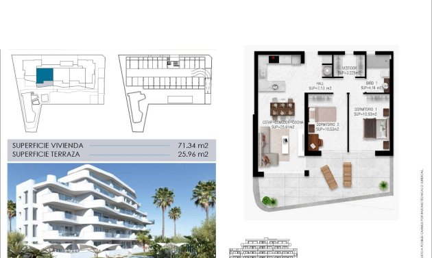 New Build - Apartment -
Pilar de la Horadada - Mil Palmeras