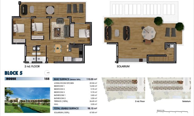 New Build - Penthouse -
Los Alcázares - La Serena Golf