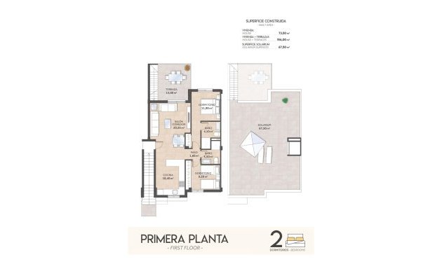 Nybyggnation - Bungalow -
San Miguel de Salinas - La Cañada