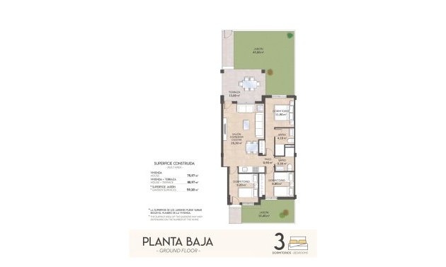 Nybyggnation - Bungalow -
San Miguel de Salinas - La Cañada