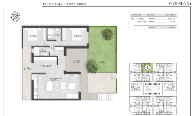 New Build - Bungalow -
Alhama de Murcia - Condado De Alhama