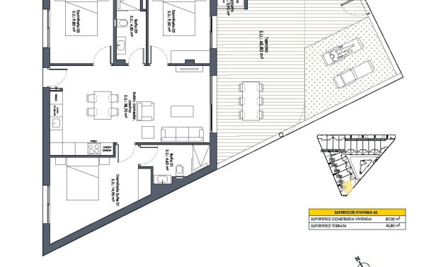 Obra nueva - Bungalow -
San Fulgencio - Pueblo