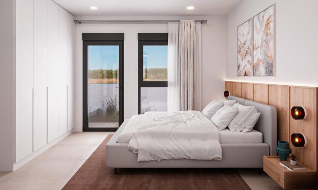 Obra nueva - Bungalow -
Fuente Alamo - La Pinilla