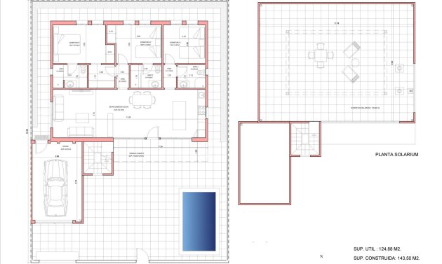 New Build - Villa -
Fuente Alamo - La Pinilla
