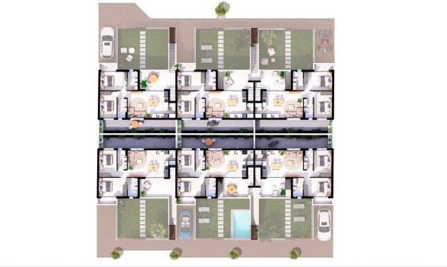 Nybyggnation - Bungalow -
San Pedro del Pinatar - Lo Pagan