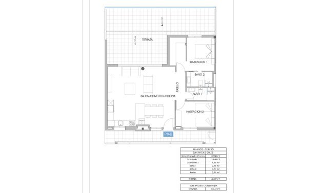 Obra nueva - Ático -
Villajoyosa - Cala de Finestrat