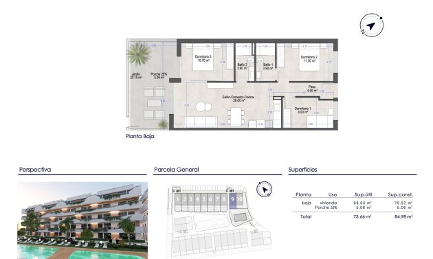 Obra nueva - Apartamento -
San Javier - Santiago De La Ribera