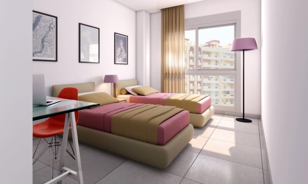 Nybyggnation - Takvåning -
La Manga del Mar Menor - La Manga