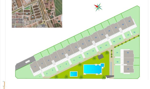 Obra nueva - Adosado -
Pilar de la Horadada - pueblo