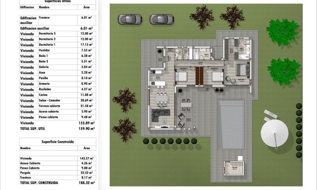 New Build - Villa -
Aspe - Poligono 19