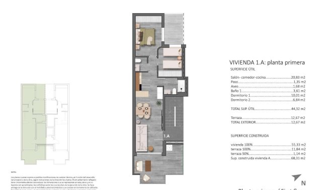 Obra nueva - Apartamento -
Pilar de la Horadada - Torre De La Horadada