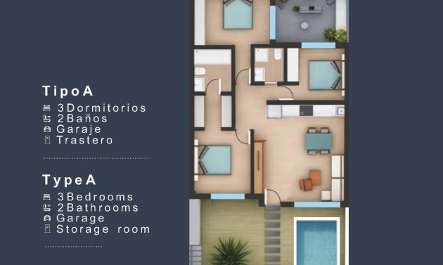 New Build - Bungalow -
San Pedro del Pinatar - Los Pinos
