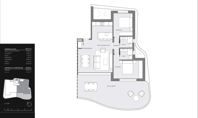 Nybyggnation - Takvåning -
Guardamar del Segura - El Raso