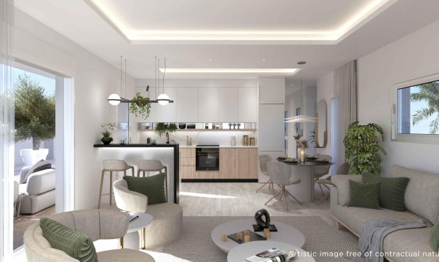 Obra nueva - Apartamento -
Los Alcázares - Parque Diana