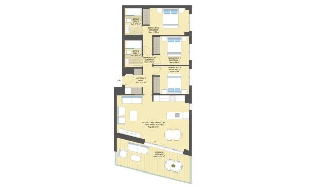 Obra nueva - Apartamento -
Orihuela Costa - Campoamor