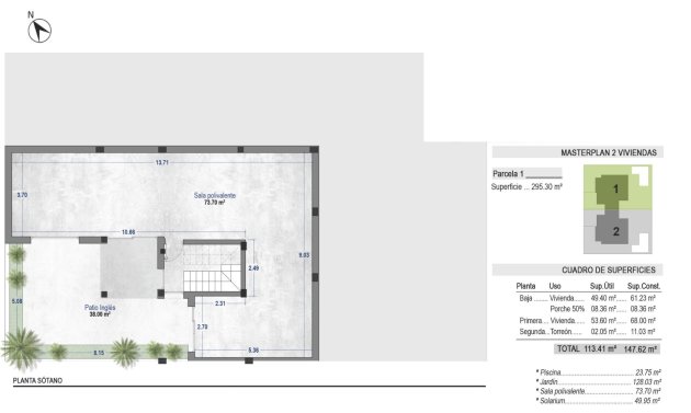 Obra nueva - Adosado -
Torre Pacheco - Santa Rosalia Lake And Life Resort