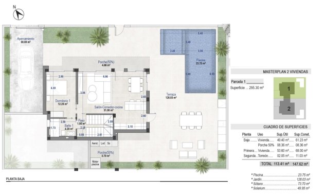 Obra nueva - Adosado -
Torre Pacheco - Santa Rosalia Lake And Life Resort