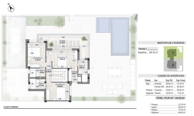Obra nueva - Adosado -
Torre Pacheco - Santa Rosalia Lake And Life Resort
