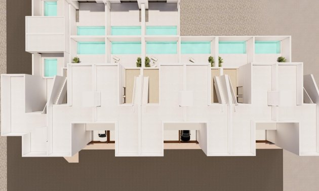 Nybyggnation - Radhus -
San Javier - pueblo