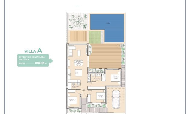 New Build - Detached Villa -
Los Alcázares - Serena Golf