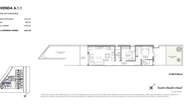 Neue Gebäude - Bungalow -
Puerto de Mazarron - Playa Negra