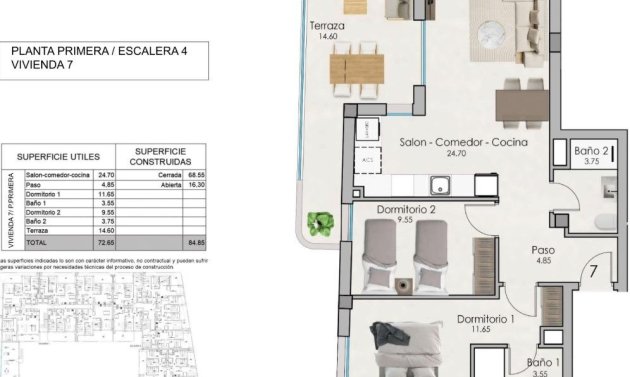 Neue Gebäude - Wohnung -
Santa Pola - Estacion de autobuses