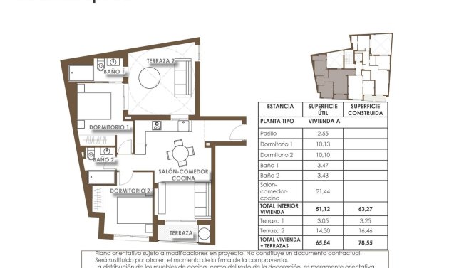 Neue Gebäude - Wohnung -
Torrevieja - Playa de El Cura