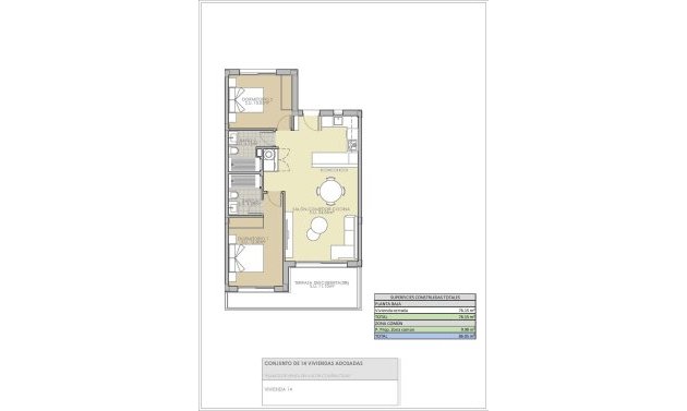 Nybyggnation - Bungalow -
Rojales - Pueblo