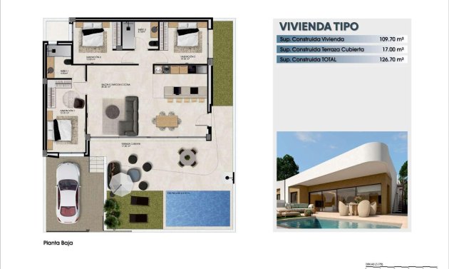 Nybyggnation - Radhus -
Dolores - Pueblo