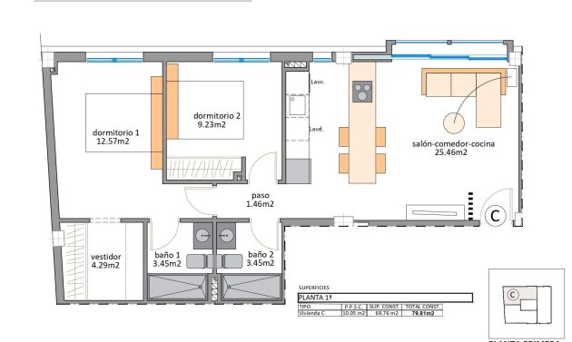 New Build - Apartment -
San Pedro del Pinatar - Lo Pagan