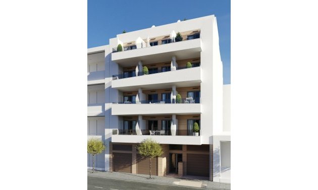 Obra nueva - Apartamento -
Torrevieja - Centro