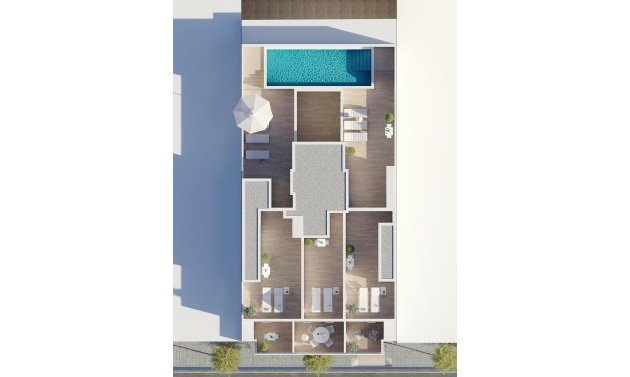 Obra nueva - Apartamento -
Torrevieja - Centro