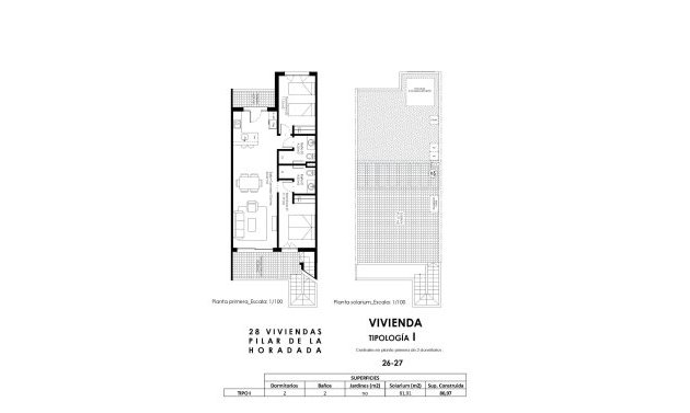 New Build - Bungalow -
Pilar de la Horadada - pueblo
