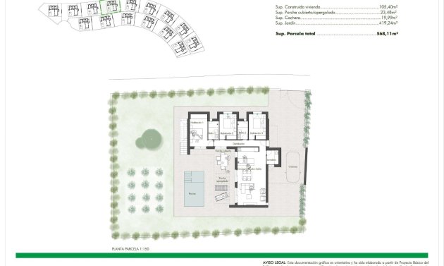 Obra nueva - Villa -
Fuente Alamo - Hacienda del Alamo
