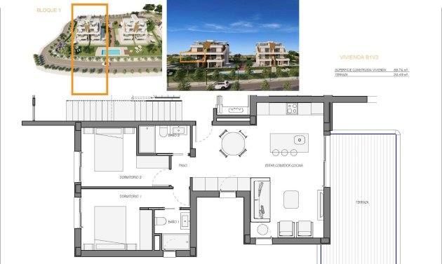 New Build - Apartment -
Fuente Alamo - Hacienda del Alamo