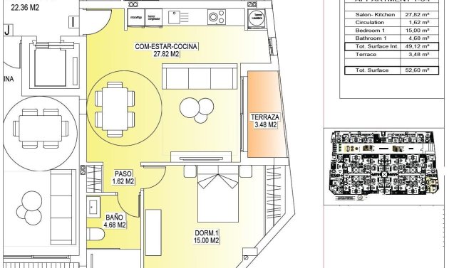 Nybyggnation - Lägenhet -
San Miguel de Salinas - Pueblo