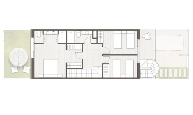 New Build - Townhouse -
Pilar de la Horadada - pueblo