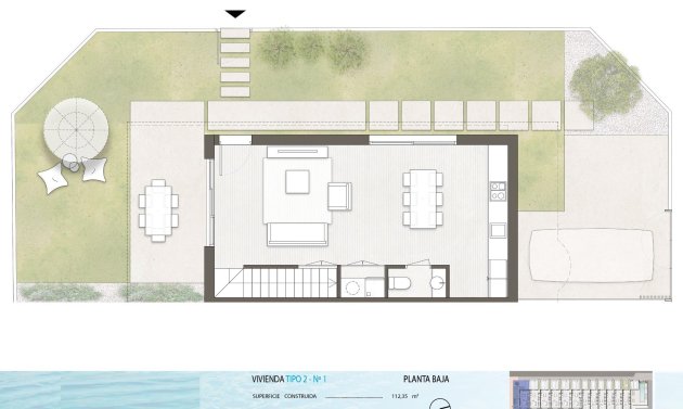 New Build - Townhouse -
Pilar de la Horadada - pueblo