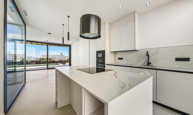 Obra nueva - Villa -
Polop - La Alberca