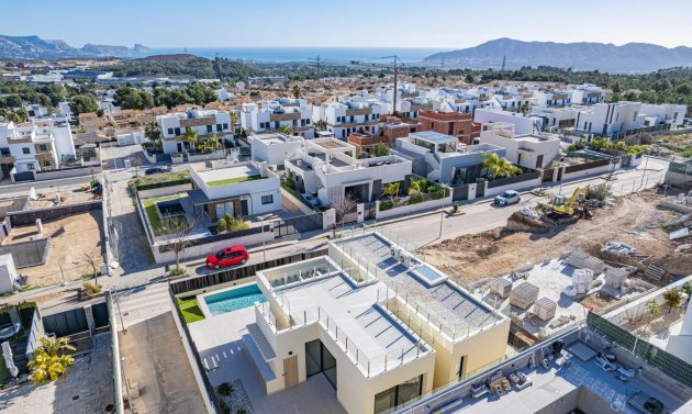 Obra nueva - Villa -
Polop - La Alberca