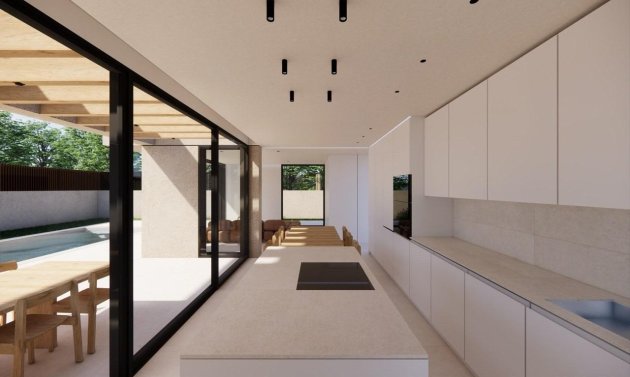 Obra nueva - Villa -
Polop - La Alberca