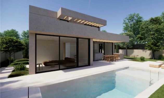 Obra nueva - Villa -
Polop - La Alberca